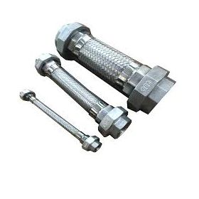 สายอ่อนสแตนเลส SUS304 หัวยูเนี่ยนสแตนเลส